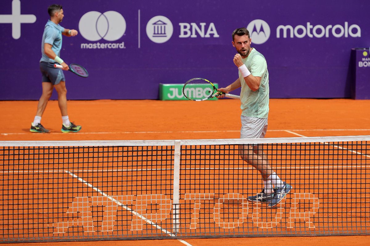 puppotenis's tweet image. SF dobles @ArgentinaOpen 
FINALISTAS: @guidoandreozzi / Theo #Arribage (FRA) vencieron a Constantin #Frantzen (GER) / Alexander #Erler (AUT) 6-1 6-4. Definirán vs. #Melo/#Matos
📸 #SergioLlamera #IEB+#ArgentinaOpen