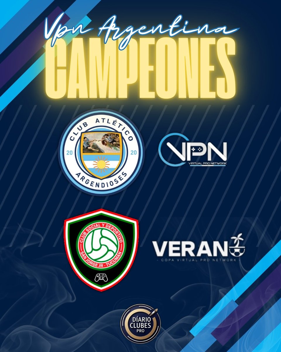DiarioClubesPro's tweet image. #DiarioClubesPro 📰

En @VPN_Argentina también hubo mucha actividad en #EA25 con su Temporada #4 y su Copa de Verano en donde ambas tuvieron excelente organización y premios económicos.

¿ Quien será el campeón de la temporada #5 de la #SuperLigaVPN ?

Te leemos 👇
