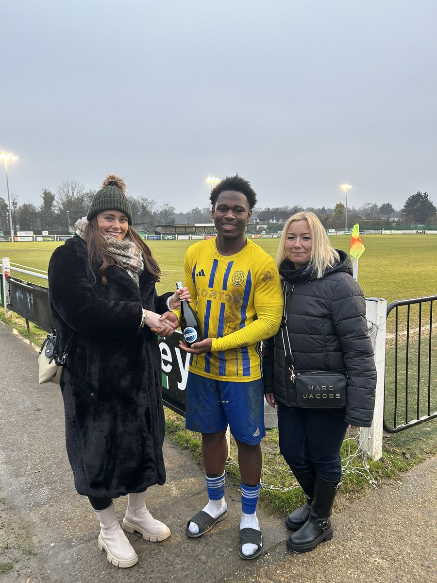 MOM | Today’s Man of the Match was awarded to Chris Alhassan by today’s matchday sponsor SafeLine Group UK