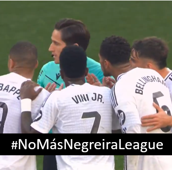 Cr7stianismo_'s tweet photo. 🚨MÁXIMA DIFUSIÓN A ESTO🚨

TODOS LOS QUE LEÁIS ESTO, A LAS 21 H (España) VAMOS A PONER EL HASHTAGH #NoMásNegreiraLeague SI QUIERES QUE EL REAL MADRID ABANDONE EL FÚTBOL ESPAÑOL.

VAMOS A HACERLO TRENDING TOPIC. HAGAMOS HISTORIA. https://t.co/7ahDmXVr9V