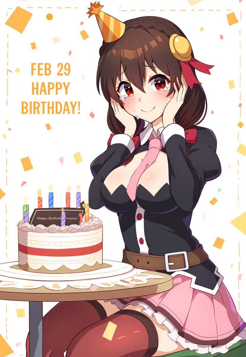 daily_yunyun's tweet photo. 🌺 Daily Yunyun N°749 🌺

#HappyBirthdayYunyun  !!!!!!

Artist: レムアホリック in Pixiv https://t.co/ngJocsgURs