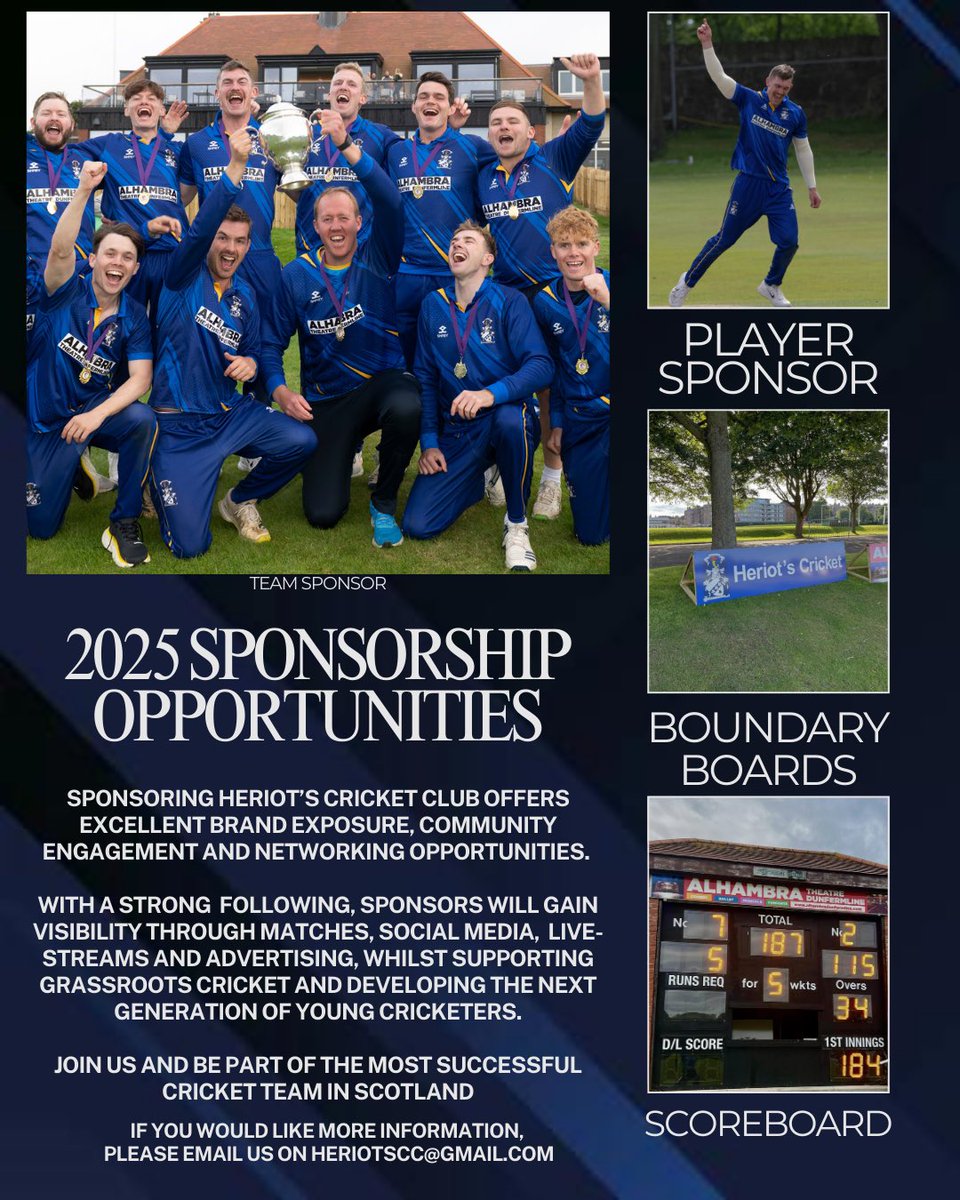 ‼️ 2025 Sponsorship Opportunities ‼️ 

Come and join our highly successful club. 

#coyn