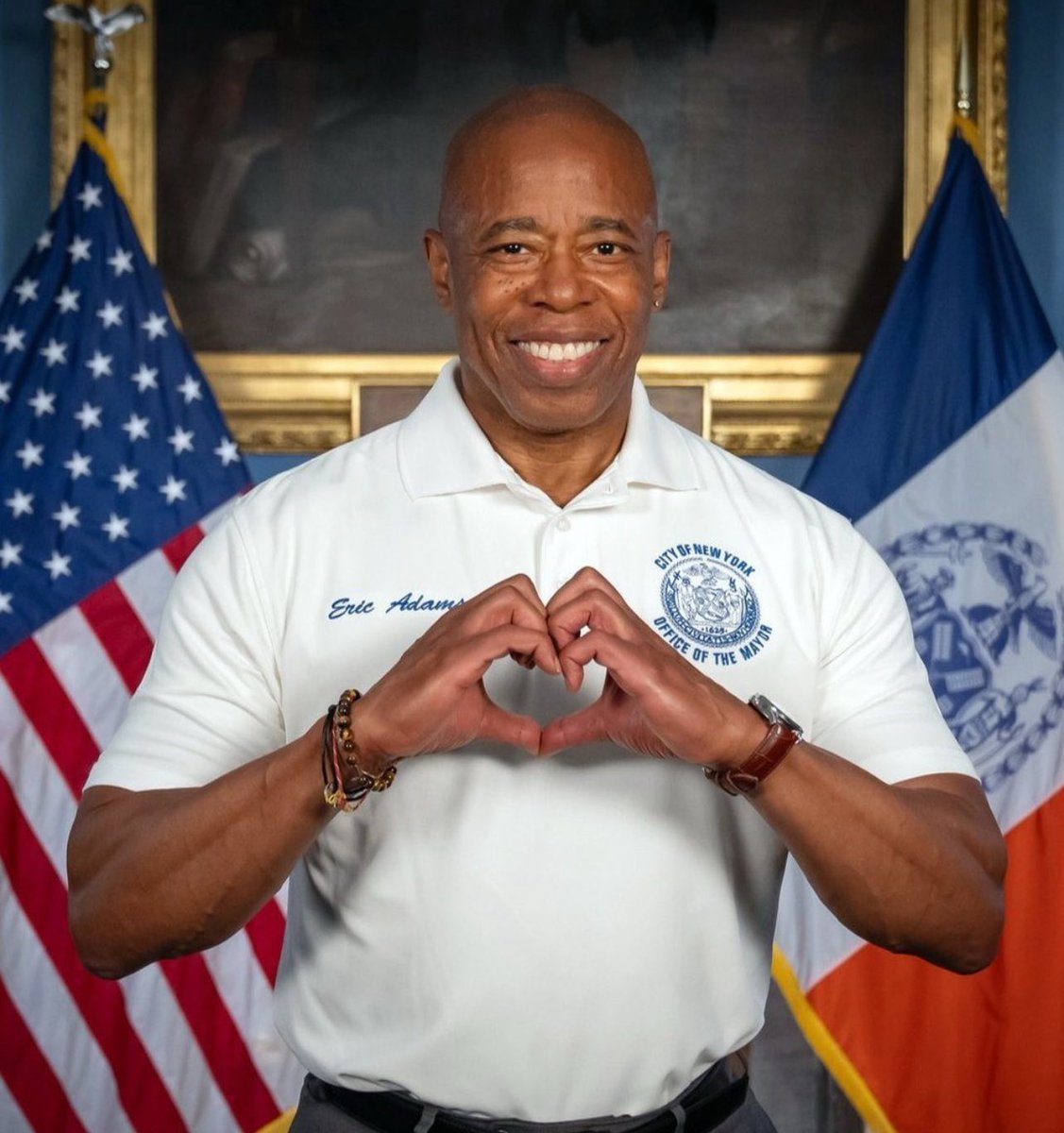 me finally getting my new york id so I can register to vote before the cutoff to get rid of eric adams