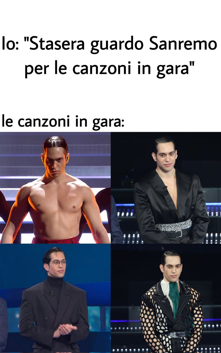 e anche stasera il più rilevante presente 💅