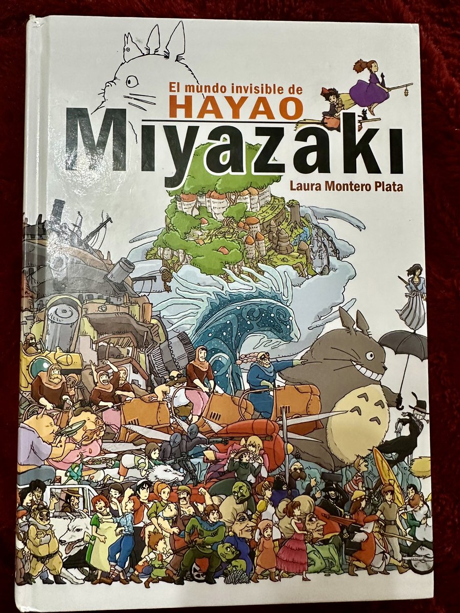 hartenster's tweet photo. Todo lo que produjo Hayao Miyazaki es muy bueno a la vista, pero entender el trasfondo, su visión, su mentalidad, su creatividad  te hace ver su trabajo de una forma excepcional! De los mejores libros que he leído. Aún tengo mucha bibliografía que conocer. #mislibros #miyazaki https://t.co/hHAPwvbFfO