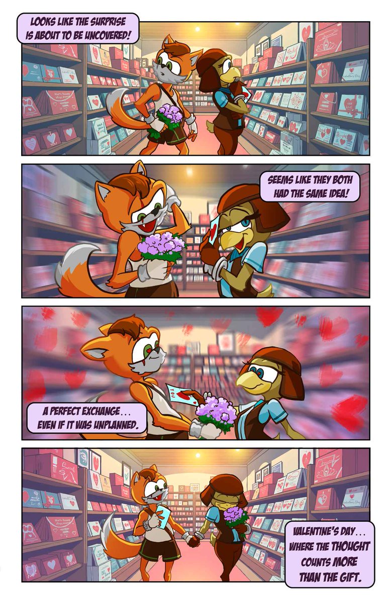 Cheerful_moose0's tweet image. 3-Pages Valentine Comic Done for Sonic Fan &amp;lt;33
Mike and Aiya spending their Valentine&apos;s Day together with the 2 even sharing a kiss during the sunset.🥰

#SonicTheHedgehog #sonicfanart #sonicfanart #Valentinesday2025 #commissionsopen #Commission #CommissionedArt