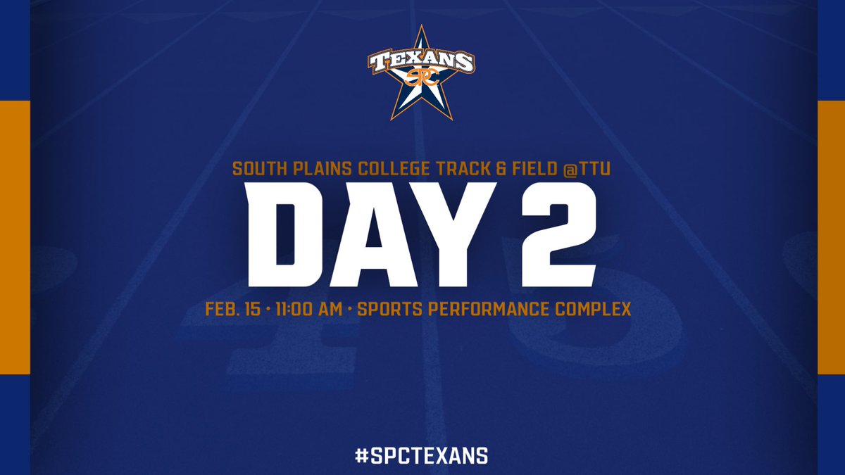 SPC Track &amp; Field is back in action today!

Day 1 was loaded with great performances, meet recap to follow

Follow along here ⤵️

live.pttiming.com/?mid=7605

#GoTexans