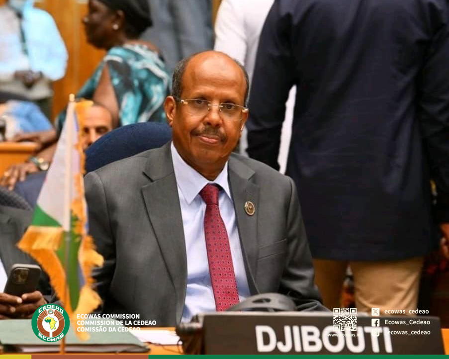 H.E. Dr Omar Alieu TOURAY attends the 38th Assembly of the African Union, where H.E. Mahamoud Ali Youssouf, Djibouti's Minister of Foreign Affairs, was elected as the new Chairperson of the African Union Commission*.