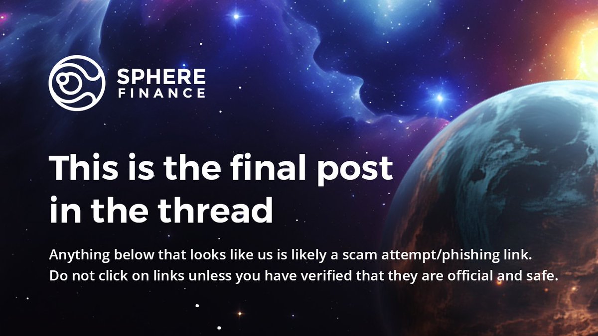 Sphere Finance (🔮,💜) tweet media