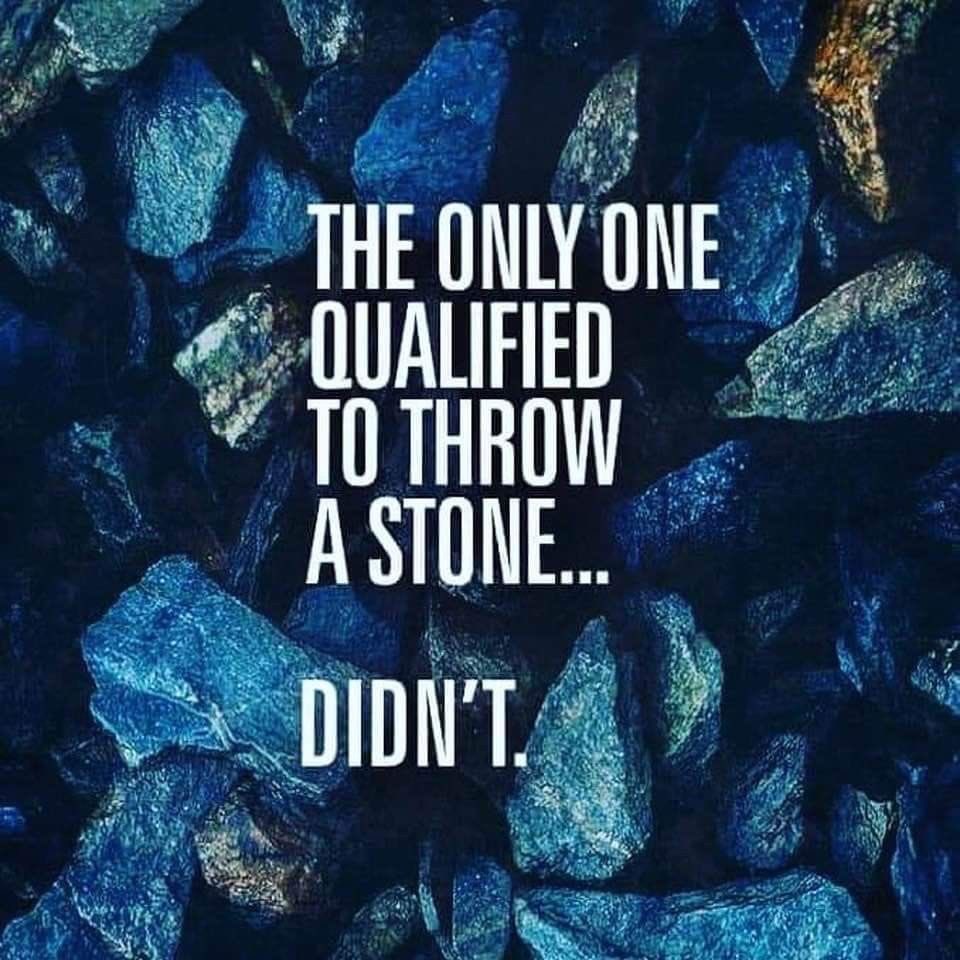 Just a reminder brothers and sisters, be like Jesus.