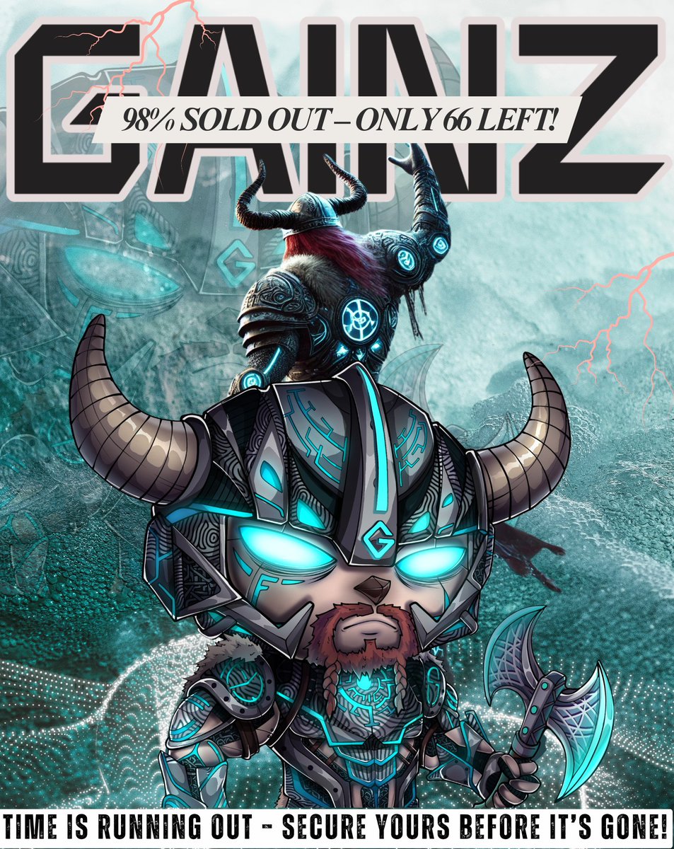 GAINZNFTs's tweet image. Final hour
