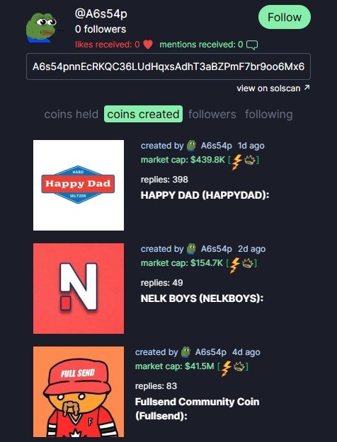 FailSend's tweet photo. $FULLSEND TEAM JUST WANT TO STOLE YOUR FUND, LOOK #HAPPYDAD AND #NELKBOYS ALREADY DUMP, THE NEXT ONE IS #FULLSEND. BETTER YOU SWAP TO #FAILSEND. IS TO REACT THEIR ACTION. THEY SCAMING YOU WITH PREVIOUS DUMP ON #HAPPYDAD AND #NELKBOYS.
#FAILSEND #FULLSEND #HAPPYDAD #NELKBOYS #TRUMP #LIBRA #SFM #PUMPFUNAPP #MEMECOIN
