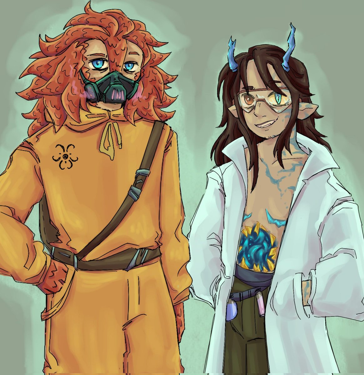 tistic_artist's tweet image. My lil scientists 🤏🤏🤏
#TheRealm