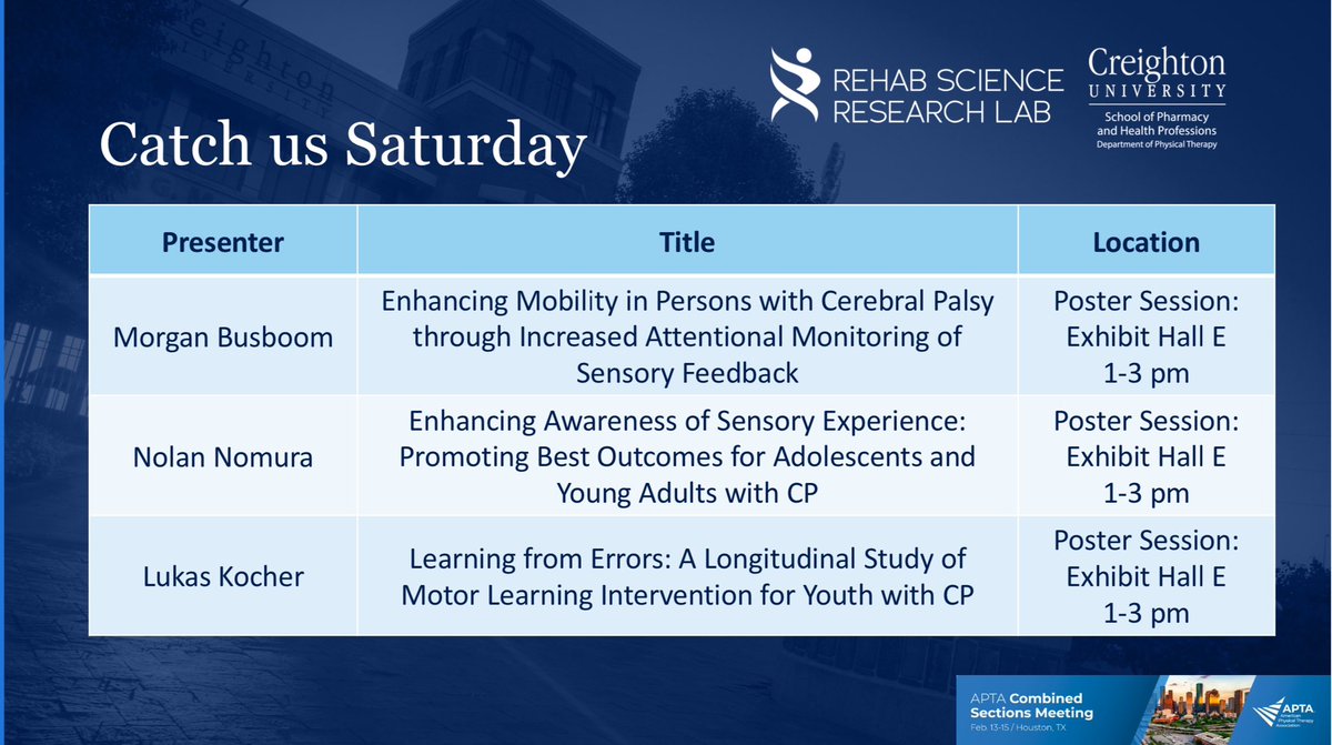 Creighton DPT tweet media