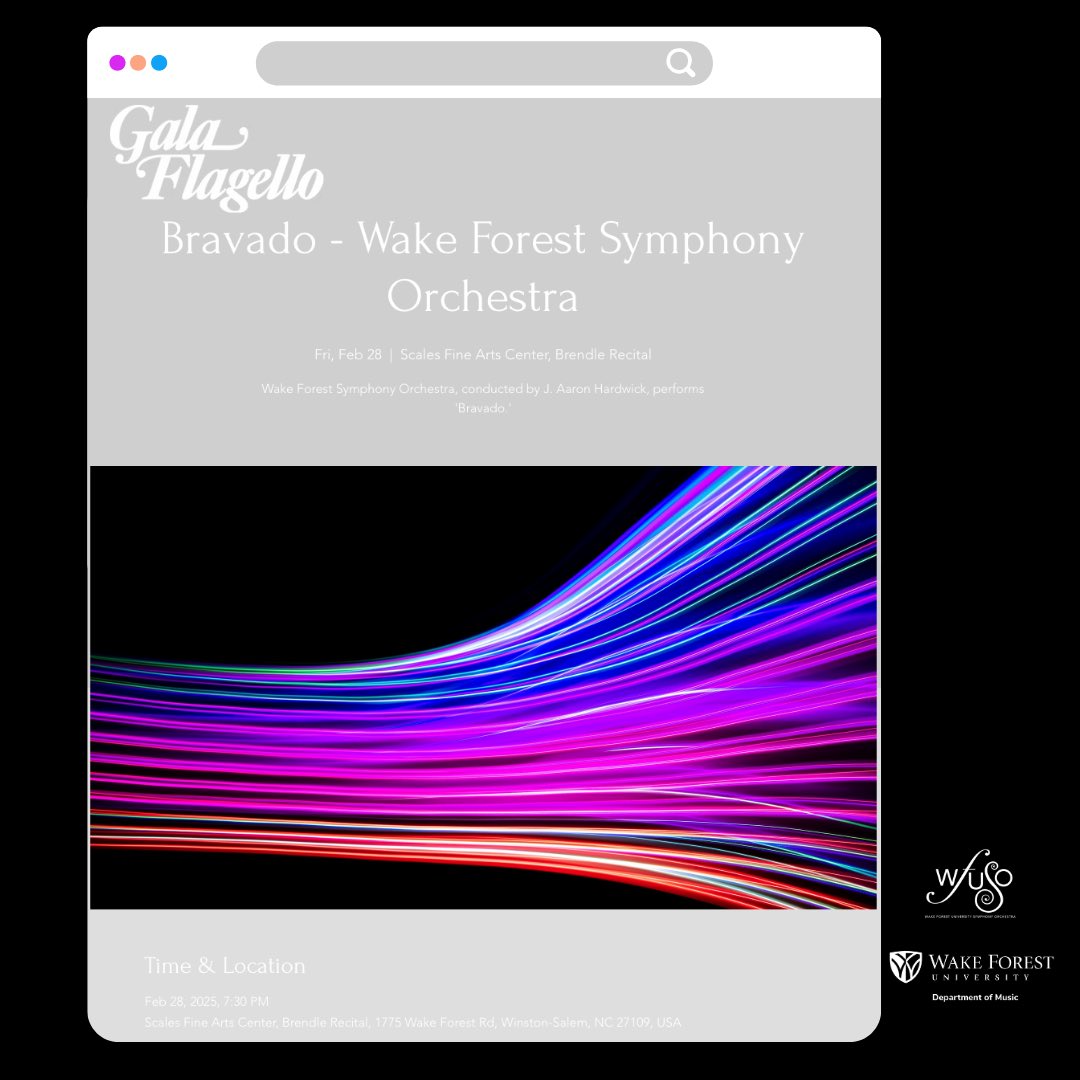 Wake Forest University Symphony Orchestra tweet media