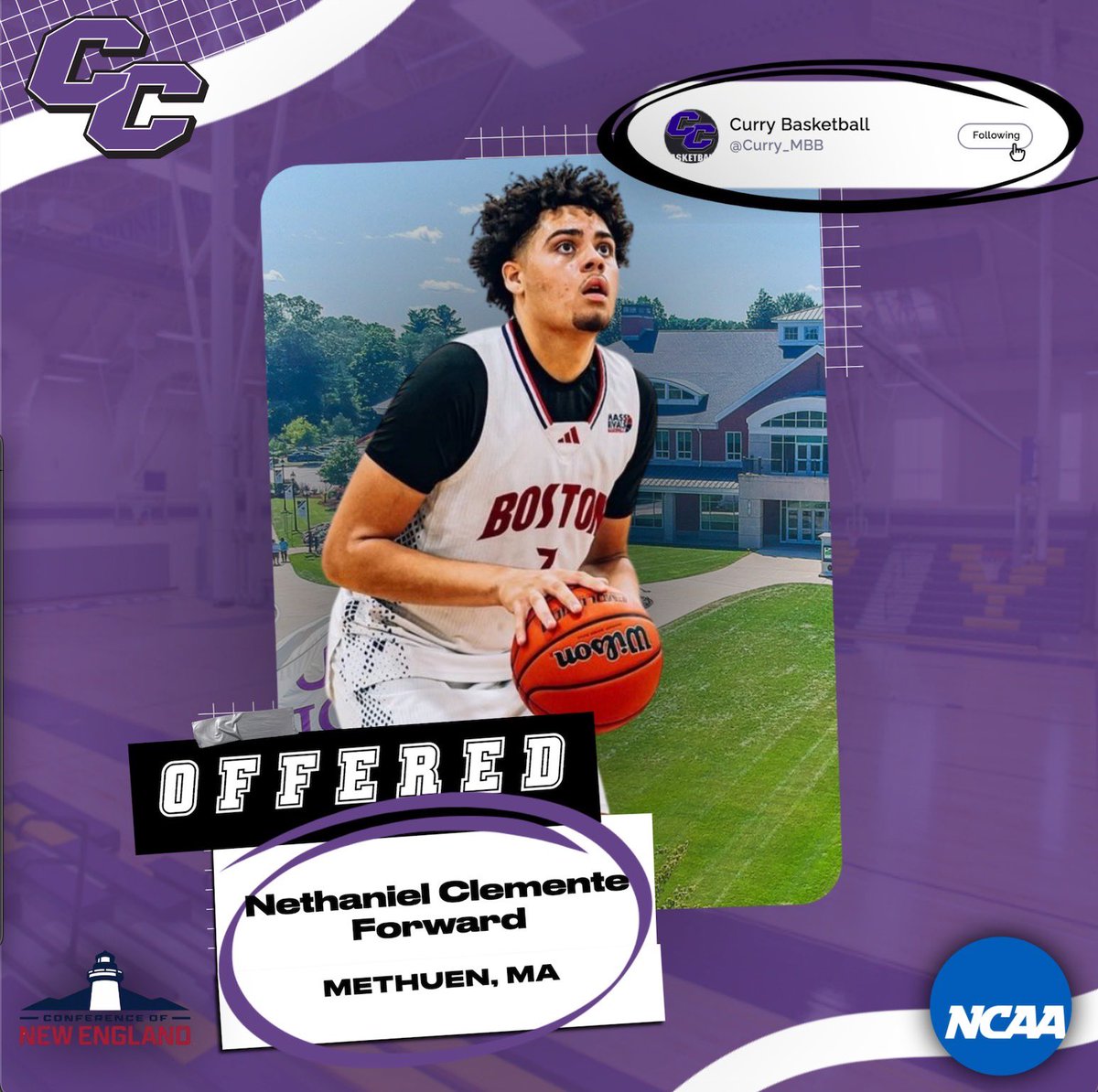 Thank you <a href="/Curry_MBB/">Curry Basketball</a> for the offer!