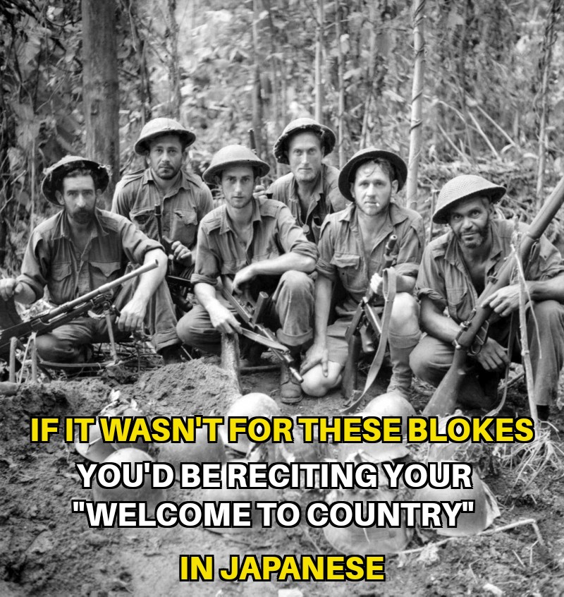 Anzac Day is not far off.
The attacks by the left will ramp up over the coming weeks.
Like every other year. They can fuck right off.