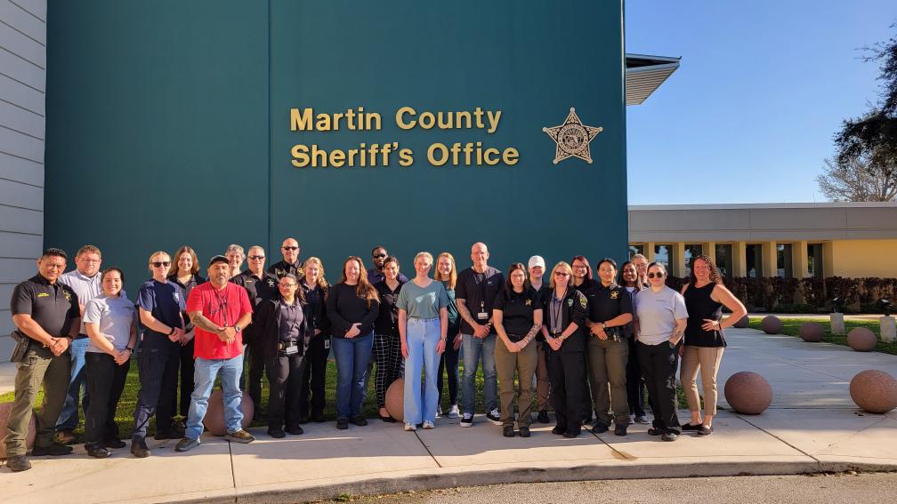 Here is the class photo from this weeks fingerprint processing course in Stuart, Florida!