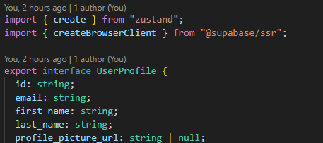 Day 4 on working on a service market place web app using
<a href="/nextjs/">Next.js</a>
: Worked on authentication and part of user profiles -> using
<a href="/supabase/">Supabase</a>
auth Storing profile photos in supabase storage buckets, State management using Zustand