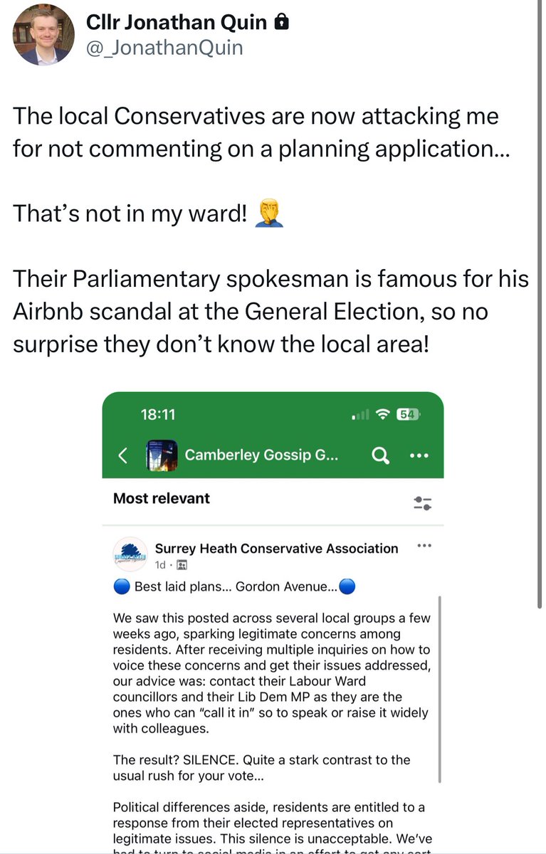 Surrey Heath Labour tweet media