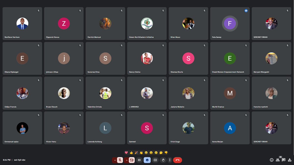 Post Webinar Appreciation!!

Asanteni for joining in. Looking forward to having you in the next. We are in course to build capacity of children and youth in climate change and risk management education and practice as per the NCCAP III.

Thank you <a href="/NYC_YouthVoice/">National Youth Council Kenya</a> for joining in.