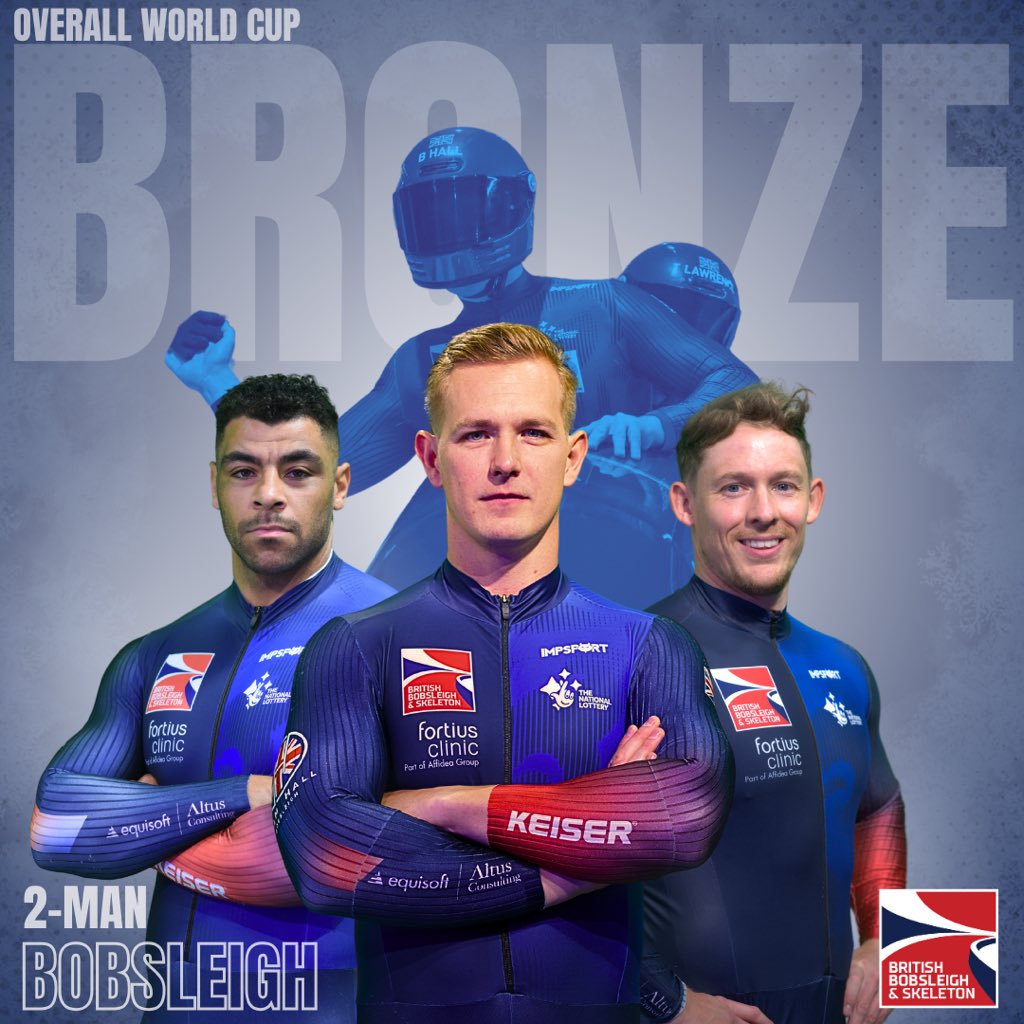 Overall bronze for the boys 🔥🥉 

An amazing series of races from these three in the 2-man this year 👏