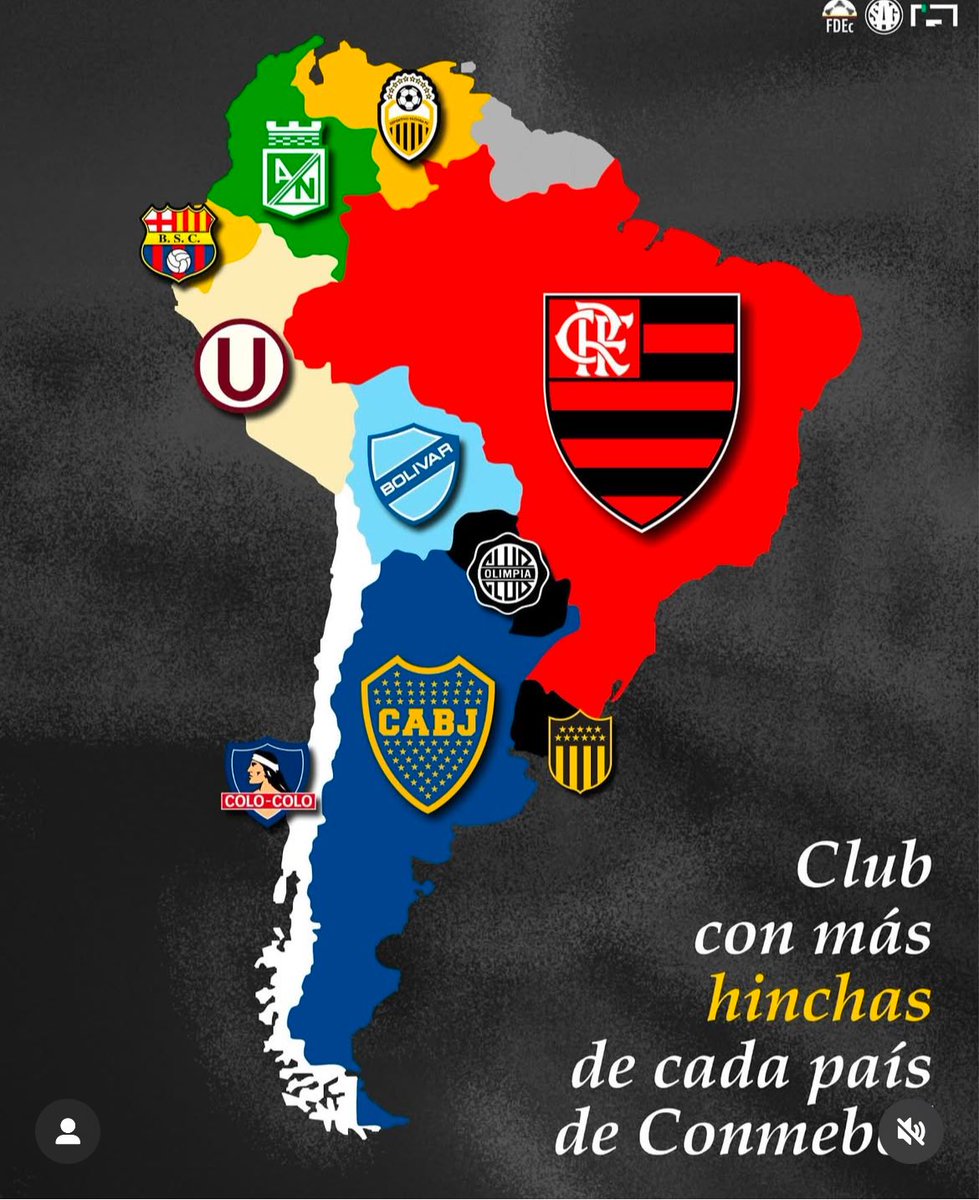 Pachovelez10's tweet photo. El dato de ⁦@CONMEBOL⁩ https://t.co/fx7iHFqJjE