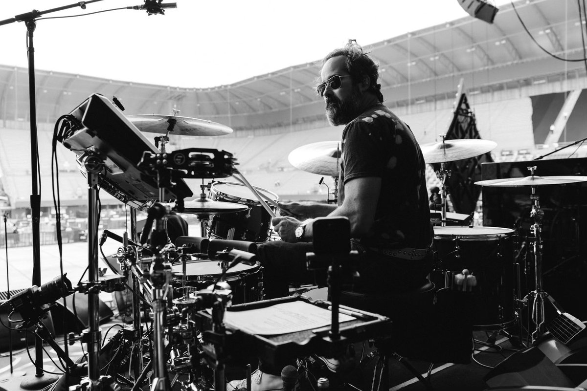 thekillers's tweet photo. It's not every day that your hit man marks another ride around the sun. Raise one tonight for the Dr. Happy Birthday Ronnie! https://t.co/0Qbg00n9xV