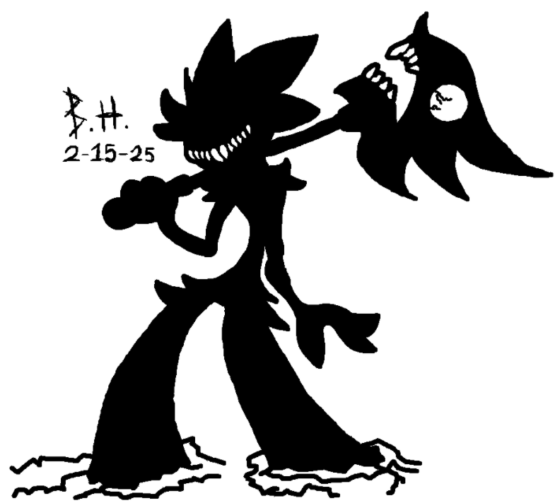 Bkenhopper's tweet photo. Move along. Nothing to see here. Just your typical Dark Entity
(Wanted to draw Pynt and give him a cool shadow look as a palette cleanser)
#pynt #shadow #demon #Bken #digitalart #CartoonArt #ocart https://t.co/oFugYkMdKp