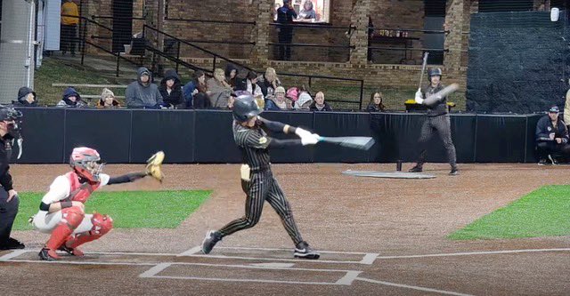 This ball hit by <a href="/blakegriggs_6/">Blake Griggs</a> went a long long way! 💣