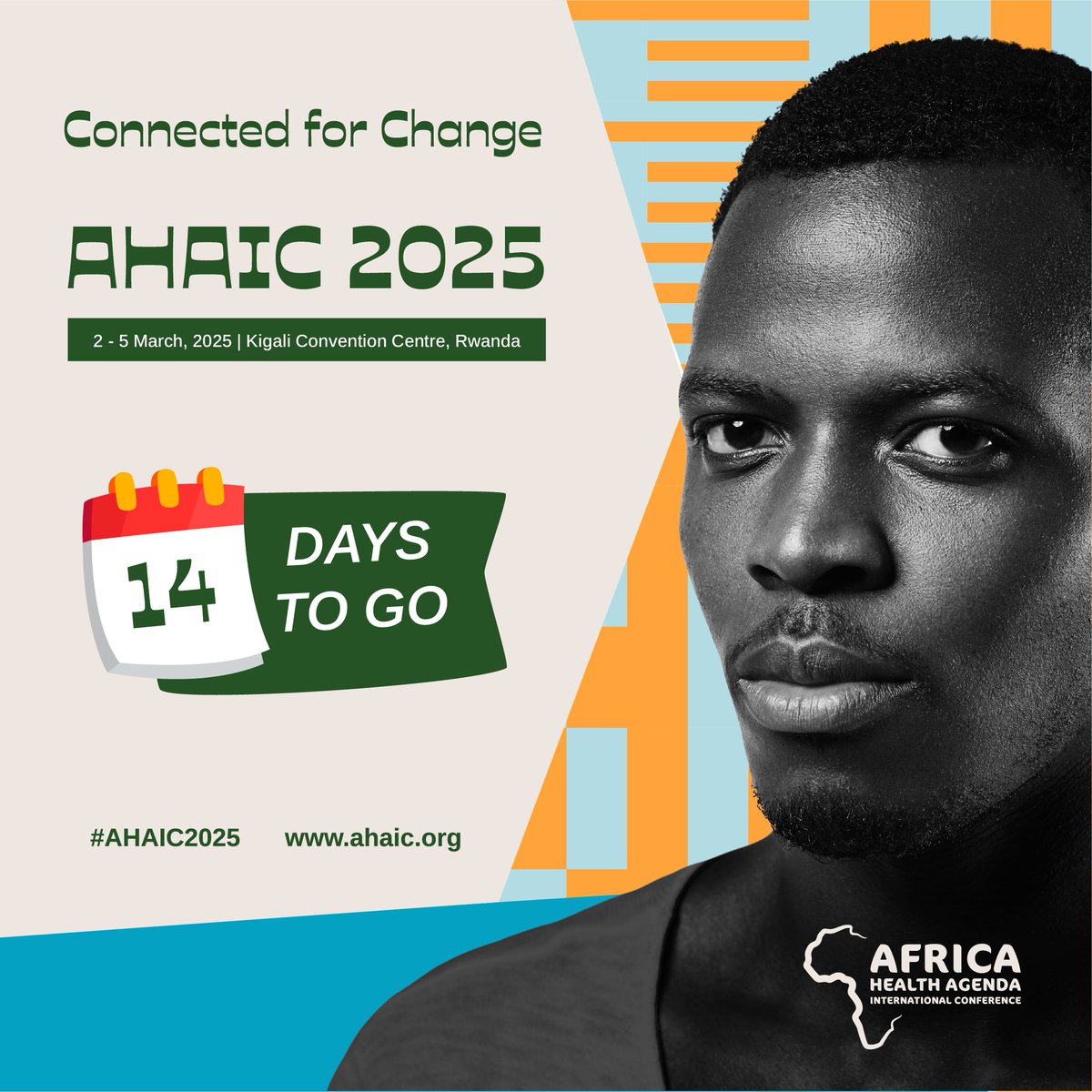 ⏳ The countdown to #AHAIC2025 is on! In just 2 weeks, global health leaders, experts, and innovators will converge in Kigali for Africa’s largest public health gathering. Be part of the solutions to Africa’s most pressing health challenges.

Register here👉