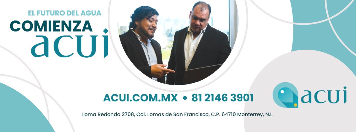 AcuiMx's tweet image. El futuro del Agua Comienza #ACUI
Hoy comenzamos una nueva era en ACUI . . . 
#ServiciosACUI #MedioAmbiente #CalidadDelAgua #InnovaciónACUI #sostenibilidad #CalidadCertificada #Innovación #Compromiso #analisisdeagua