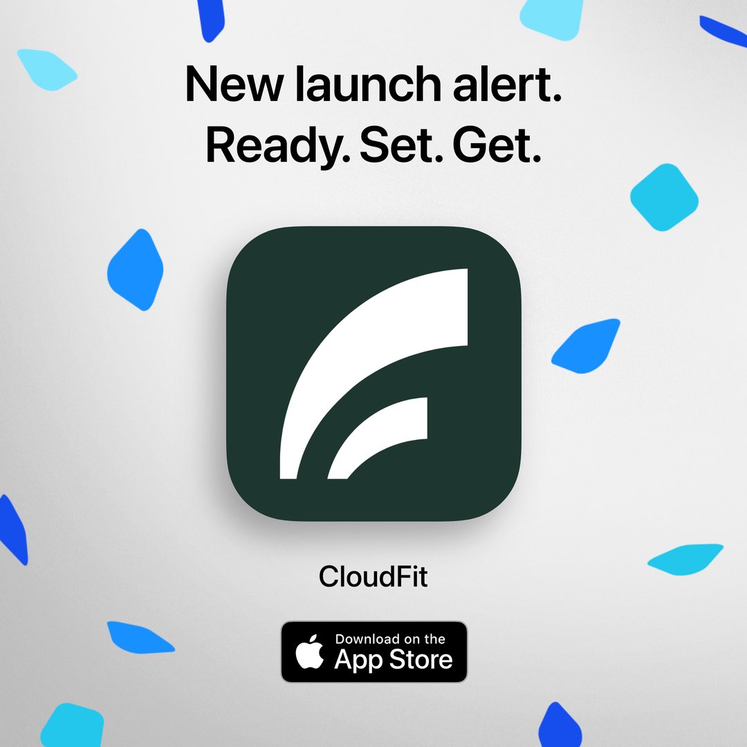 Cloudfitapp's tweet photo. Let’s goooooo! https://t.co/ziKwmrJT7l