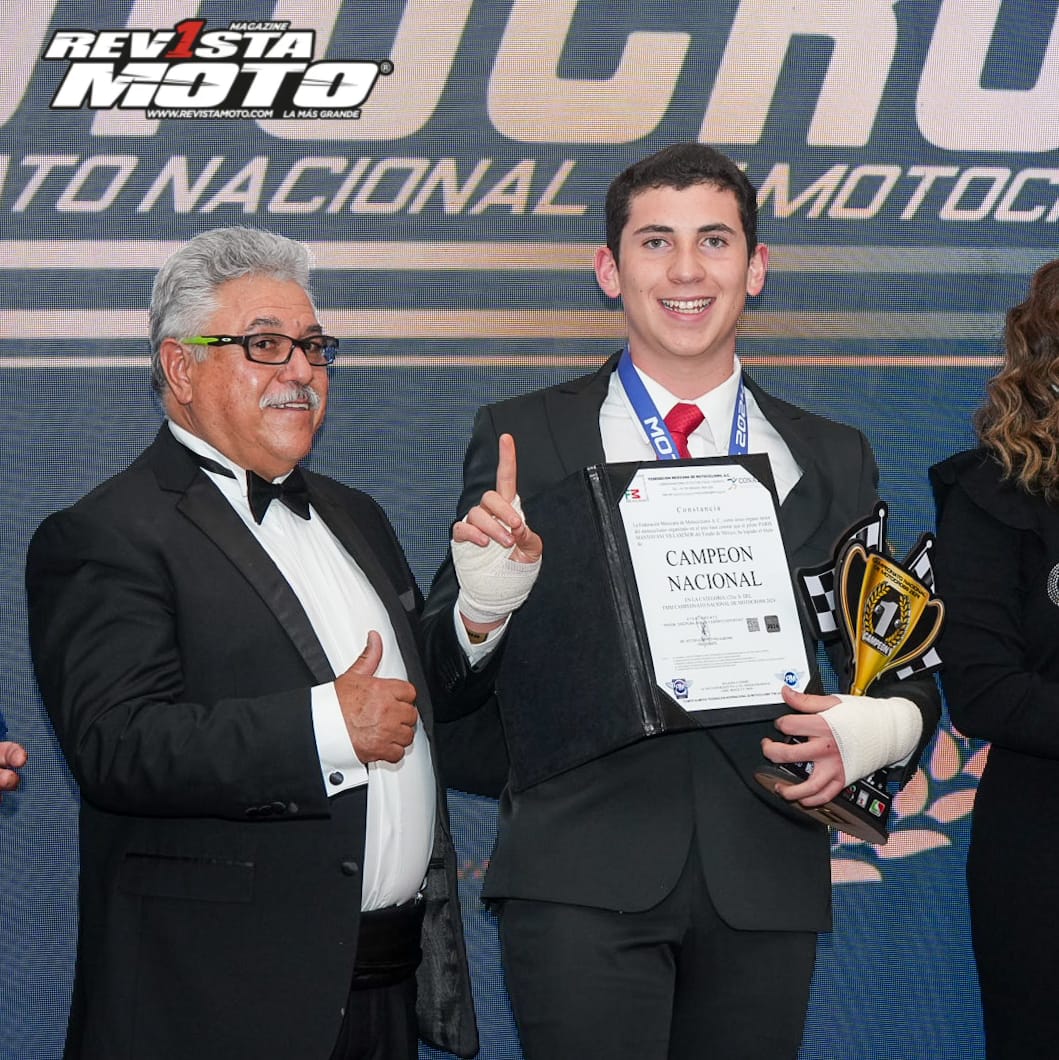 Revista_Moto's tweet image. La #FMM realizó la Gala del Motociclismo Nacional 2024, en las instalaciones de la #CODEME para premiar a lo mejor del año en las disciplinas deportivas de #enduro, #motocross, #supermoto y #velocidad
#RevistaMoto