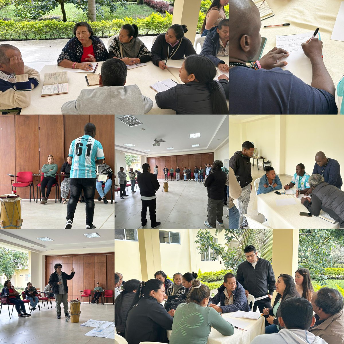 #ImagenDelDía || En el encuentro de procesos del Suroccidente, seguimos reflexionando sobre el impacto del conflicto armado en los territorios, la falta de garantías para la defensa de la vida. La unidad, articulación e implementación de mecanismos autónomos de protección son la