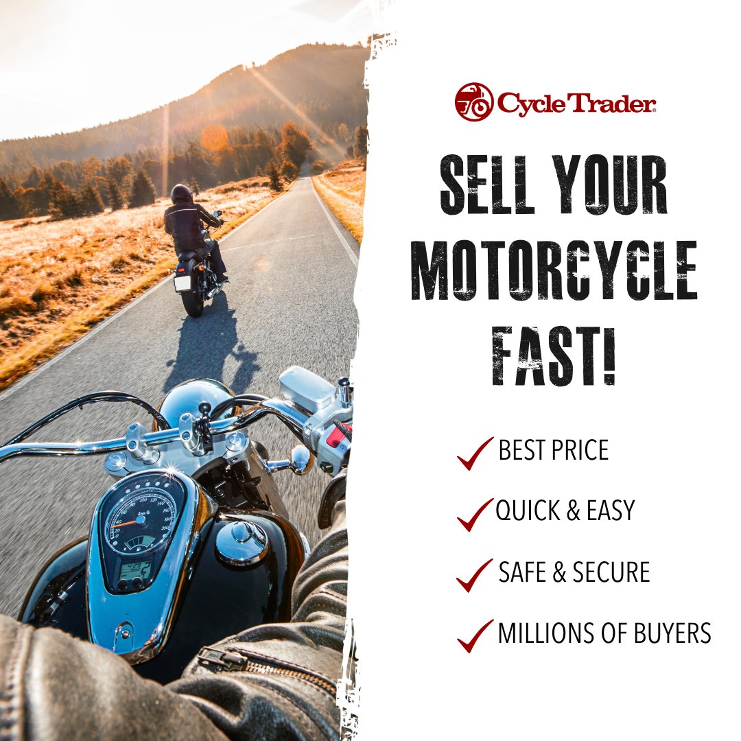 CycleTrader's tweet image. 🏍️✨ Make room for your next adventure! Sell your motorcycle fast and hassle-free with Cycle Trader! Start today! 👉 brnw.ch/21wQIOL

#CycleTrader #SellYourMotorcycle #RideIntoSpring #NewAdventures