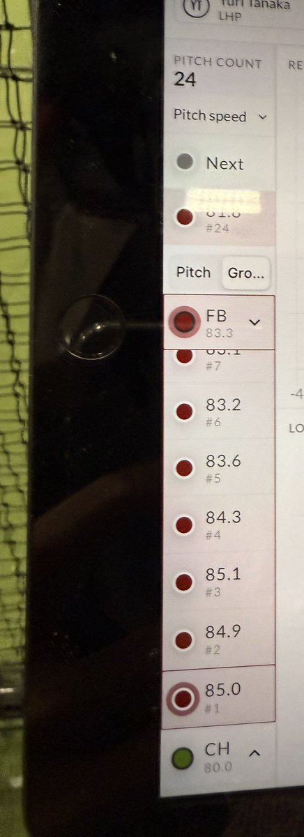 Yuri Tanaka (@yuritanaka26) on Twitter photo Felt great during my offseason bullpen today: 83-84, top 85. Looking forward to game one.
<a href="/kbarnaby/">Kevin Barnaby</a> <a href="/velouniversity/">Velo University</a> <a href="/Sam_Byrns/">Sam Byrns</a> Felt great during my offseason bullpen today: 83-84, top 85. Looking forward to game one.
<a href="/kbarnaby/">Kevin Barnaby</a> <a href="/velouniversity/">Velo University</a> <a href="/Sam_Byrns/">Sam Byrns</a>