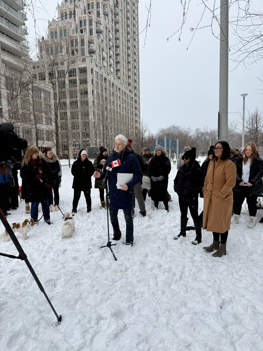 Thank you to all the community members who joined us this morning to share their stories and discuss the impact of coyotes in our neighborhood.

An Ontario NDP government would cancel the costly megaspa deal with Therme, which is costing taxpayers $400 per household. We would