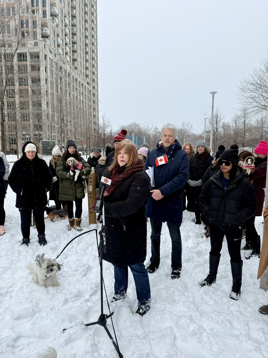 chrisglover's tweet photo. Thank you to all the community members who joined us this morning to share their stories and discuss the impact of coyotes in our neighborhood.

An Ontario NDP government would cancel the costly megaspa deal with Therme, which is costing taxpayers $400 per household. We would listen to experts, prioritize our communities, and not make callous decisions that put them at risk.