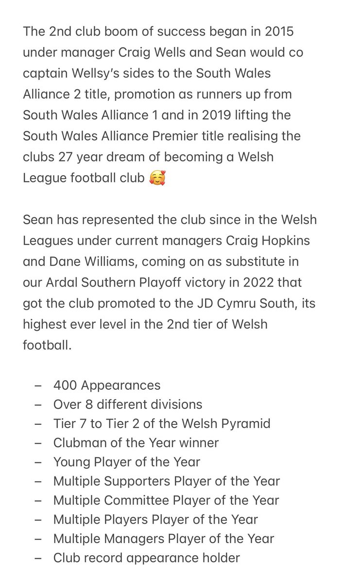 Ynyshir Albions FC tweet media