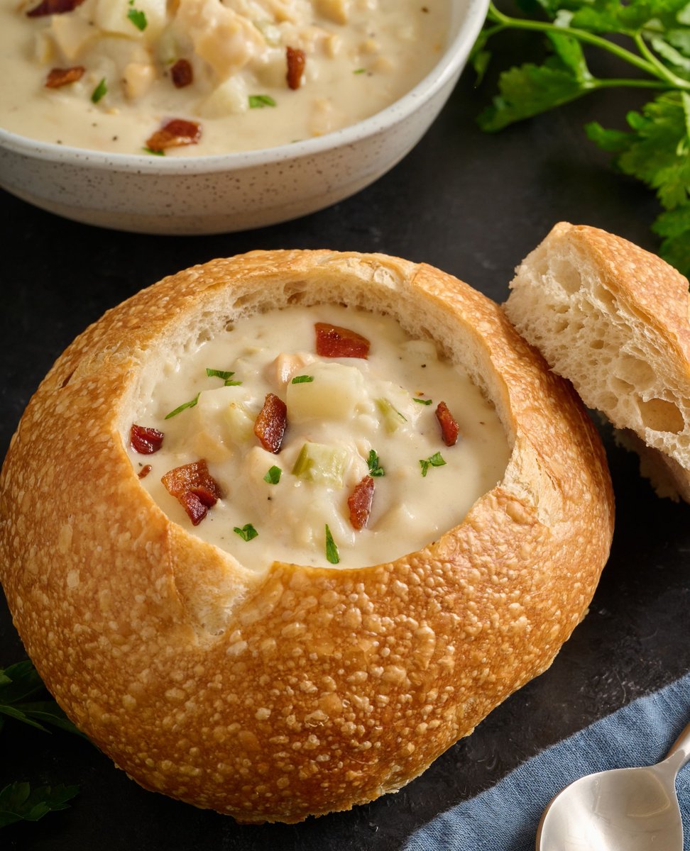 New England Clam Chowder is BACK! 😋✨