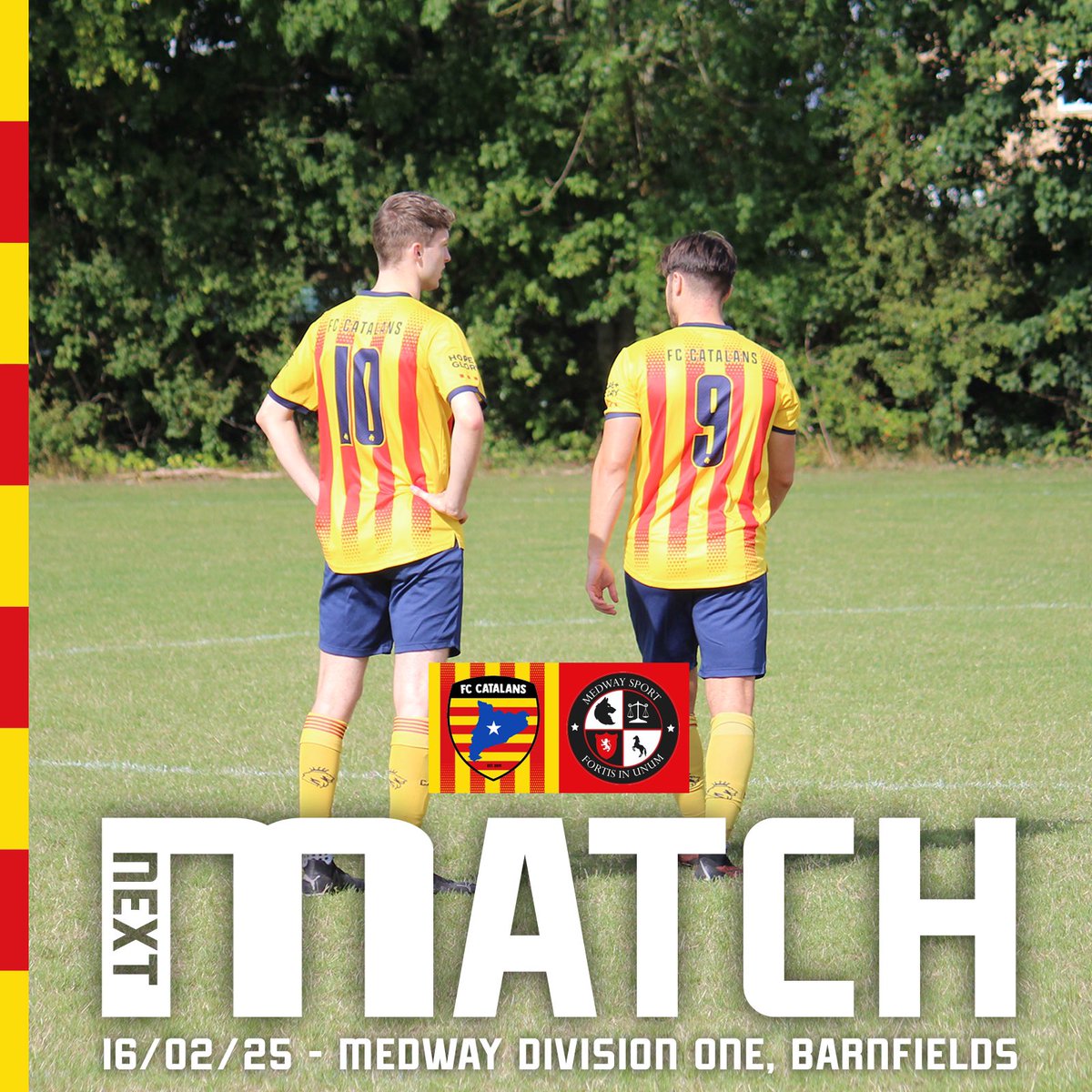 Another league game tomorrow as we take on Medway Sportage