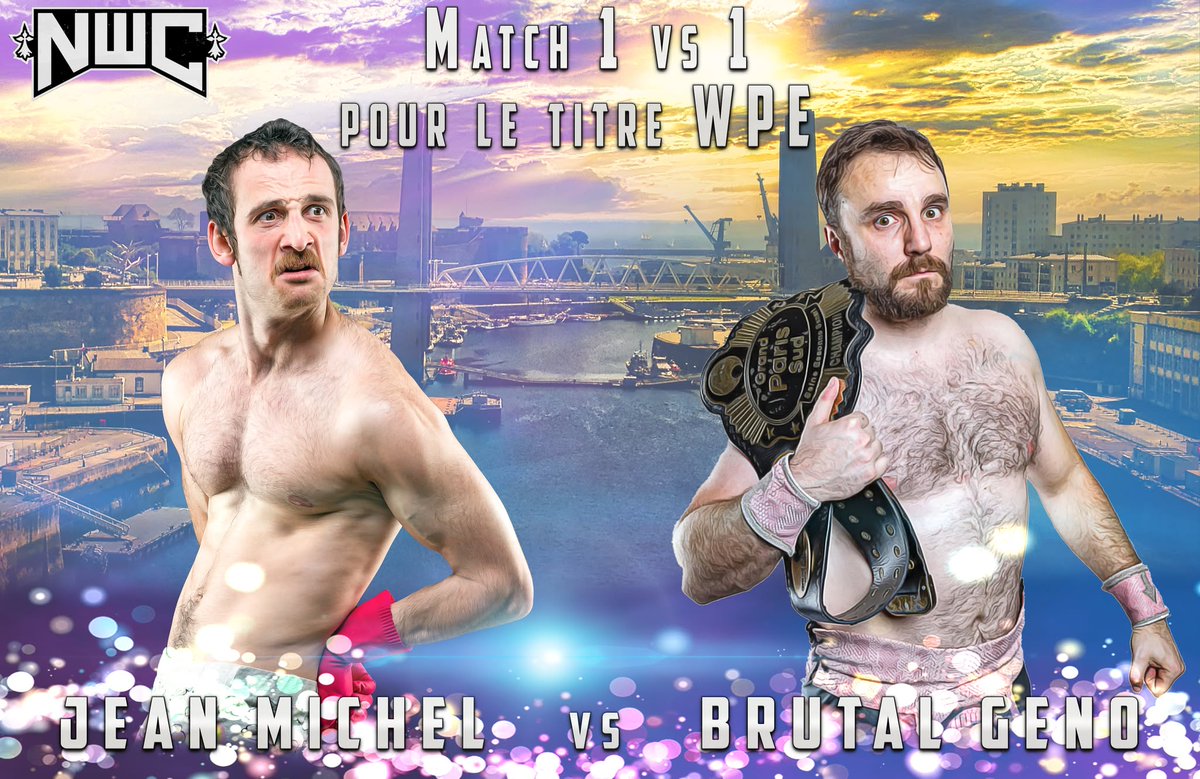 🚨 ANNONCE 🚨
JEAN MICHEL VS BRUTAL GENO

Le champion Grand Paris Sud, Brutal Geno met son titre en jeu face à face à l'excentrique Jean Michel 🔥
Un match inattendu qui se déroulera le 22 Février à 19h00 !!