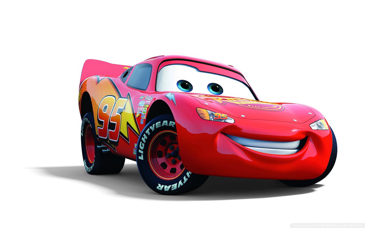 Kerchoo95's tweet photo. In #Cars3 (2017), one of the photos on display in the #Rusteze Racing Center is a #lightningMcQueen stock render from #Cars (2006) overlaid on a screenshot from the same movie, during #BobCutlass and #DarrellCartrip's coverage of the #Dinoco 400. https://t.co/Dlb9DEaDwI
