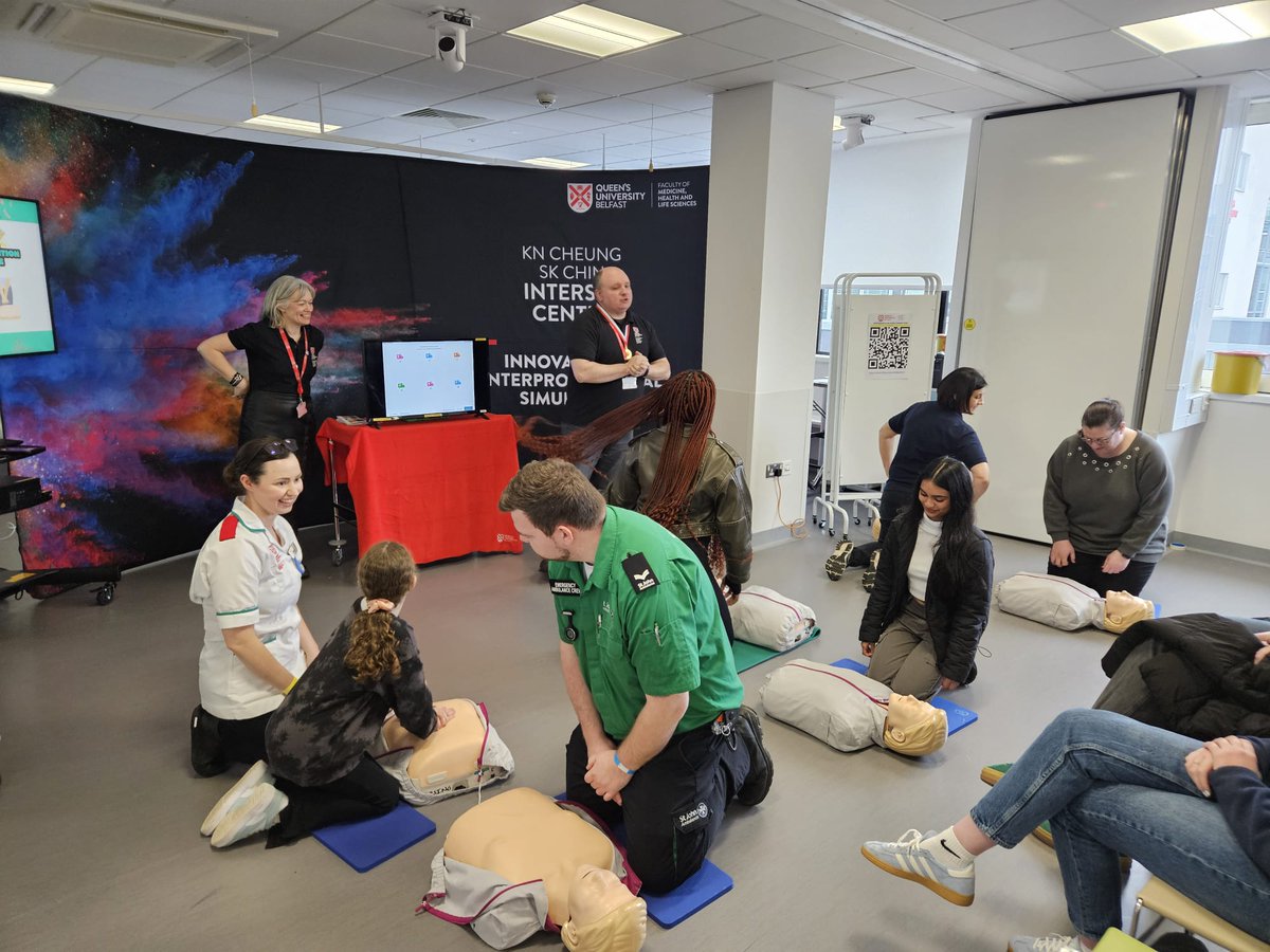 QUB Simulation Centre (@qubintersim) on Twitter photo And that's a wrap on another hugely successful <a href="/niscifest/">NI Science Festival</a> event. We hope all our participants enjoyed experiencing simulation in healthcare. Huge thanks to all our <a href="/QUBstaff/">Queen's Staff</a> <a href="/Angeleyes_ni/">Angel Eyes NI</a> St.John Ambulance And that's a wrap on another hugely successful <a href="/niscifest/">NI Science Festival</a> event. We hope all our participants enjoyed experiencing simulation in healthcare. Huge thanks to all our <a href="/QUBstaff/">Queen's Staff</a> <a href="/Angeleyes_ni/">Angel Eyes NI</a> St.John Ambulance