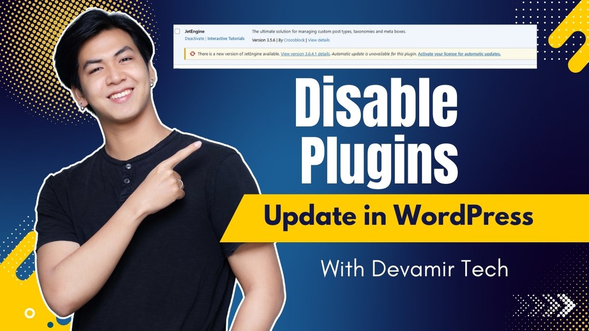 devamir74's tweet image. Disable WordPress Plugin Updates – Easy Bangla Tutorial 2025 |
-
Link- youtu.be/alhsmLKuOIA

-

#devamir74 #WordPress #WordPressTutorial #DisablePluginUpdates #WPPlugins #BanglaTutorial #WordPressSEO #DevamirTech #WPOptimization #PluginUpdate #WebsiteSecurity #WordPressHelp