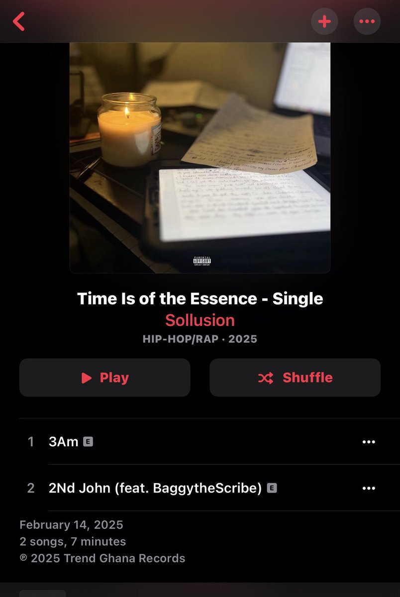 RapGhana's tweet photo. ๐๏ธRapGhana ๐ฌ๐ญ ๐ถ
๐จ #OUTNOW โผ๏ธ
๐ค @SOLLUSIONMUSIC1
๐ฟ TIME IS OF THE ESSENCE
OUT NOW โผ๏ธ LET'S RUN IT UP #GHANARAP ๐ฌ๐ญ ๐ฅ ๐ https://t.co/YeAoLvYbqE