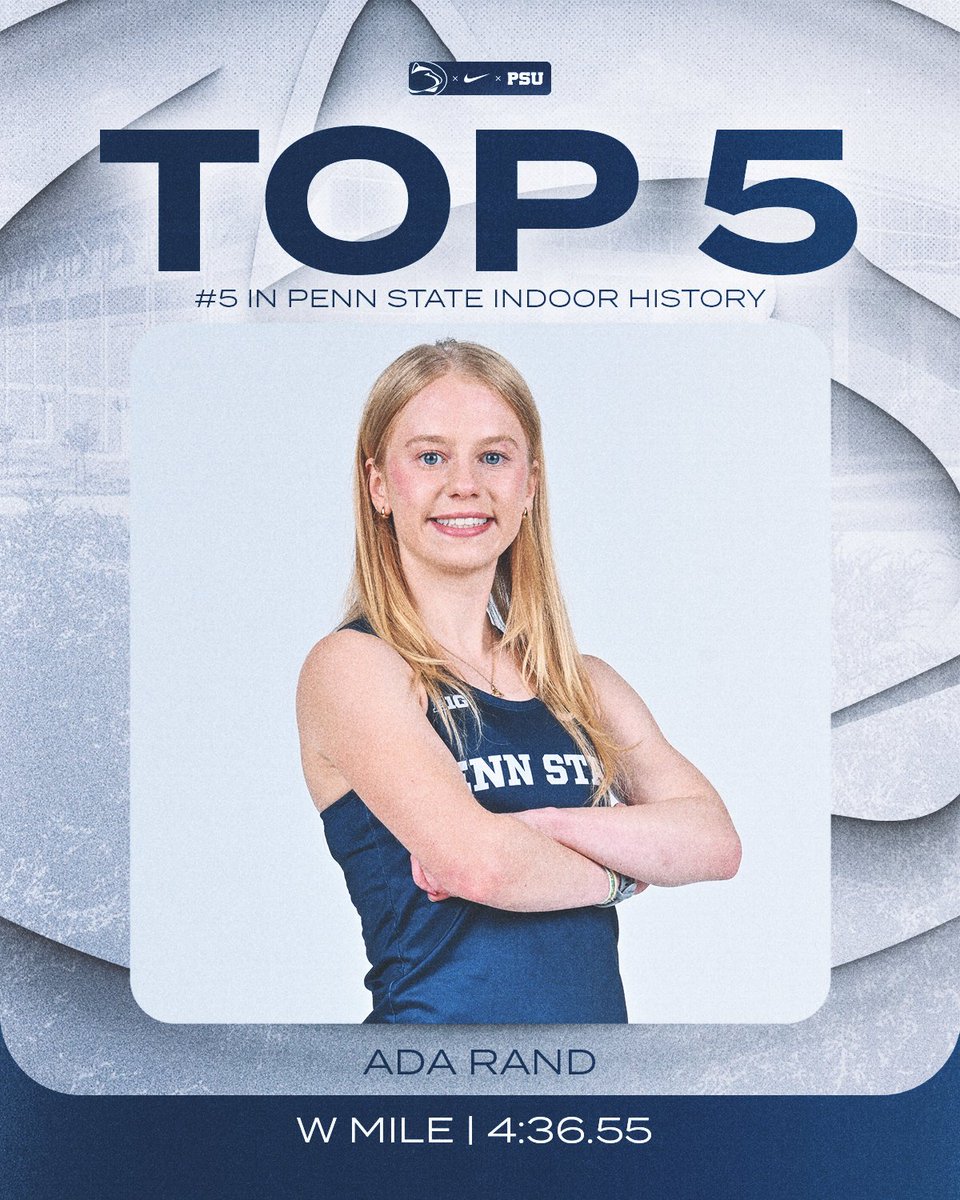 BOSTON | W MILE

The track is HOT in Boston🔥

That's three top-five program marks in the women's mile!

4:32.30 PR | Kane
4:34.31 PR | Ullom
4:36.55 PR | Rand
4:44.18 PR | Pickering

#WeAre | #PSUTF