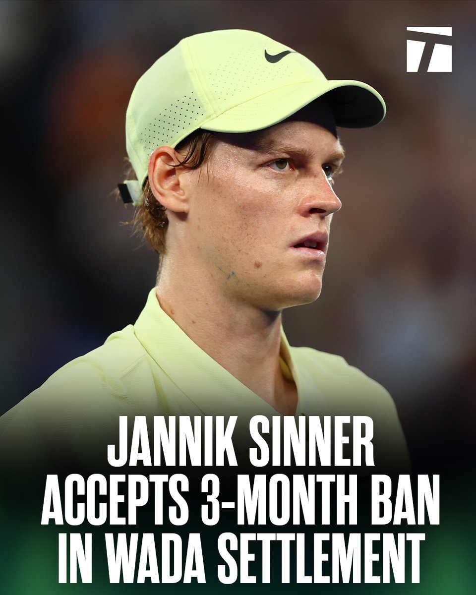 Im sorry, but it must be said. Simona went through hell so Sinner and Iga could get off scott free. After the fight Simona put up clearing her name, proving she didnt knowingly do any wrong, these doping agency's have become toothless!