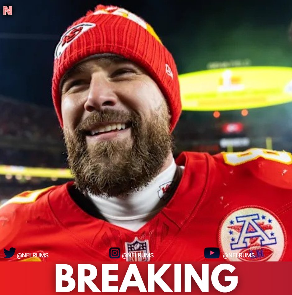 nflrums's tweet image. 🚨 BREAKING

#Chiefs Travis Kelce is expected to return for at least one more season. #ChiefsKingdom #NFL